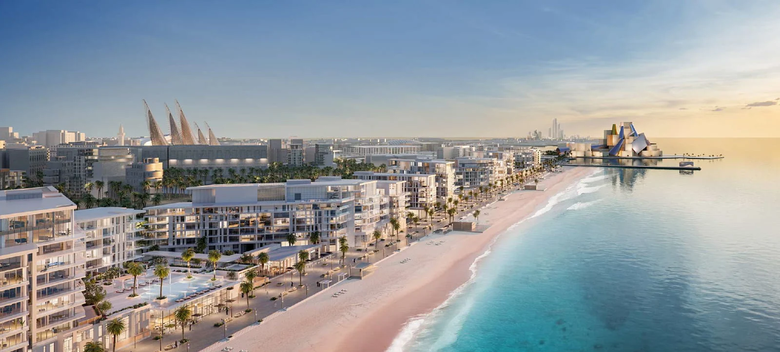 Mamsha Al Saadiyat beachfront